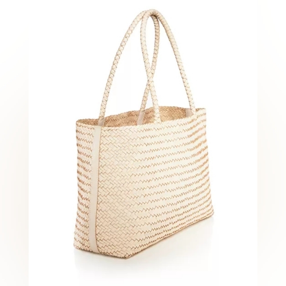 MadewellTransport E/W Woven Tote Color:Alabaster - Picture 4 of 9